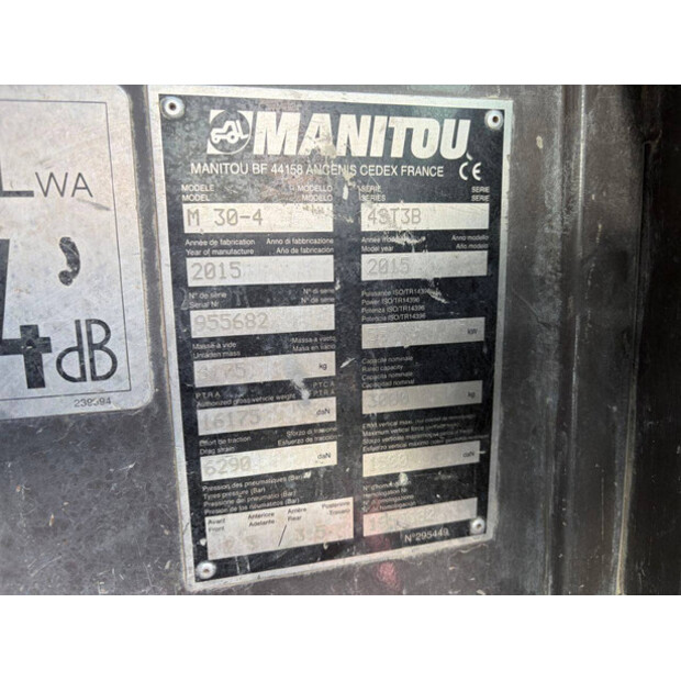2015 Manitou M30-4-47957595