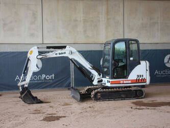 Image for TRACKED EXCAVATORS 2009 BOBCAT 331G
