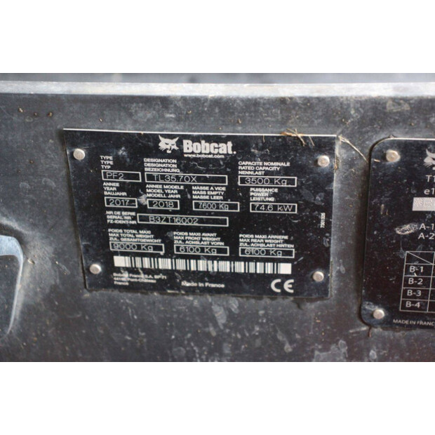 2017 BOBCAT TL35.70 Agri-47959564