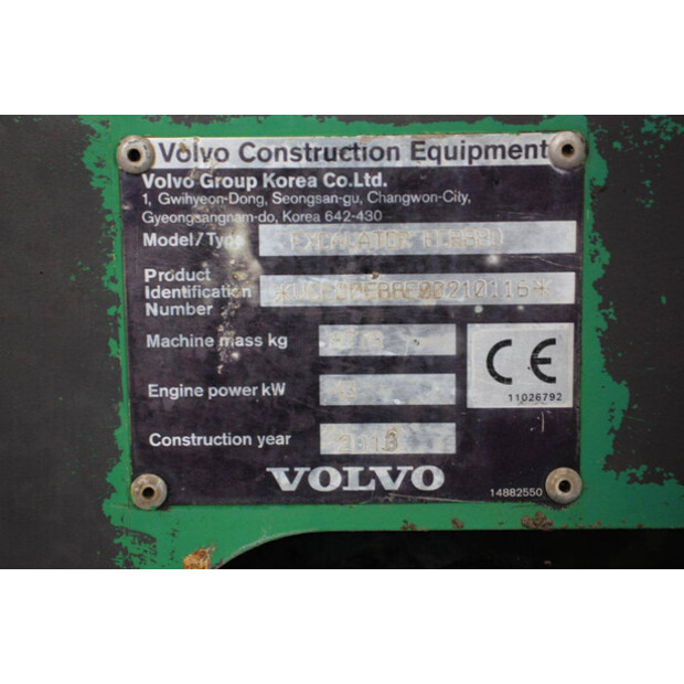 2018 Volvo ECR88D-47959787