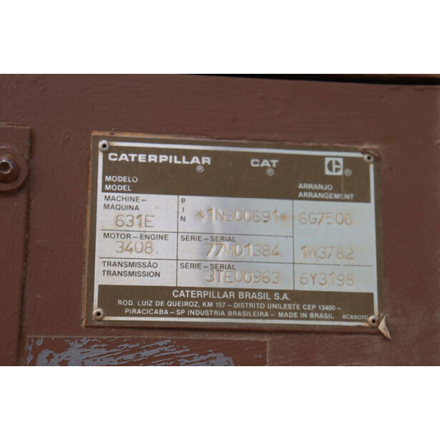 1990 Caterpillar 631E-47960563