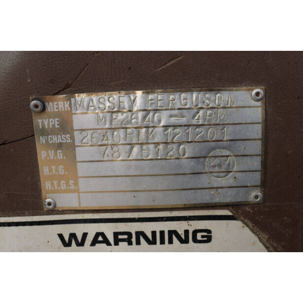 1983 Massey Ferguson 2640-47960708