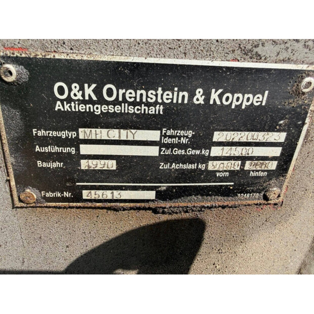 1990 O & K MH CITY-47961223