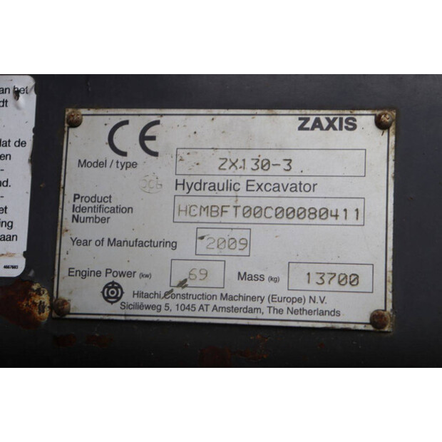 2009 Hitachi ZX130-3-47961419