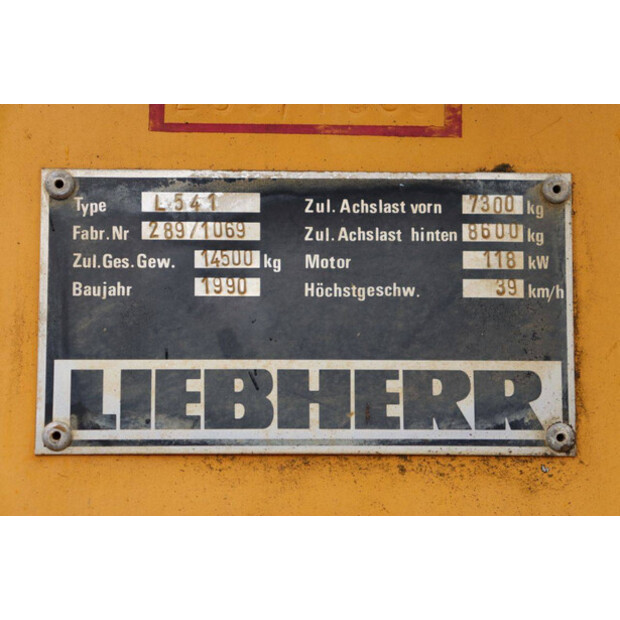 1990 Liebherr L541-47961762