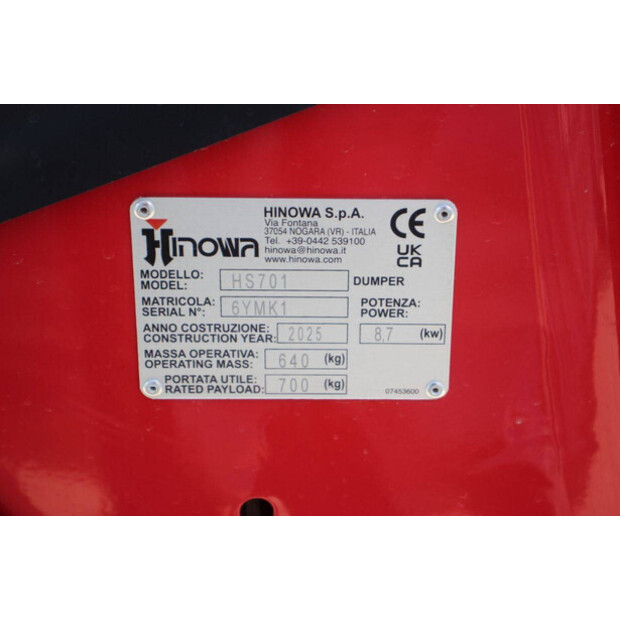 2025 Hinowa HS701-47961939