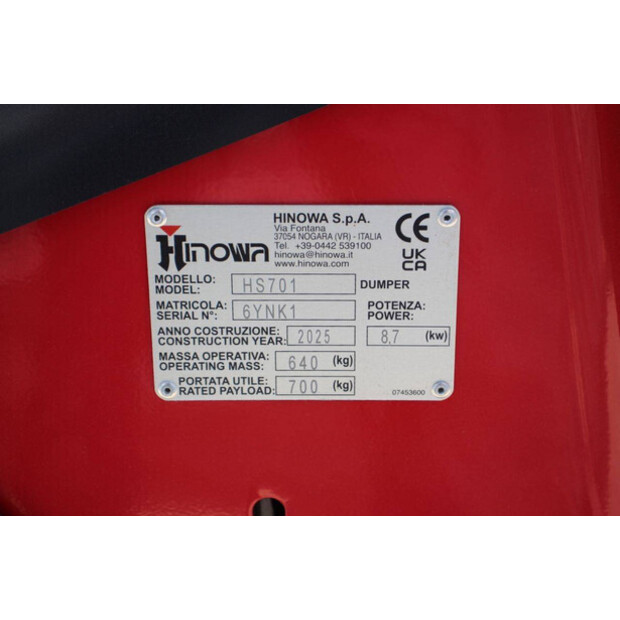 2025 Hinowa HS701-47961993