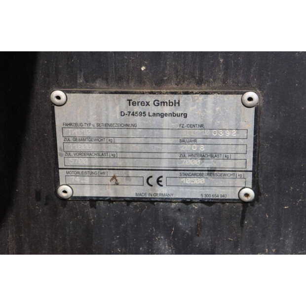 2008 Terex TW110-47962180