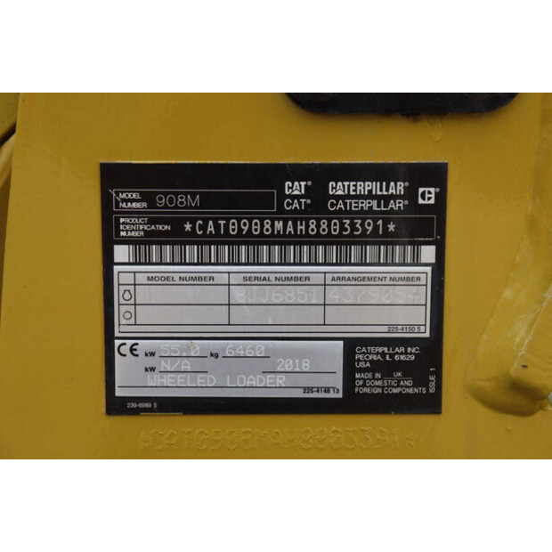 2018 Caterpillar 908M-47962259