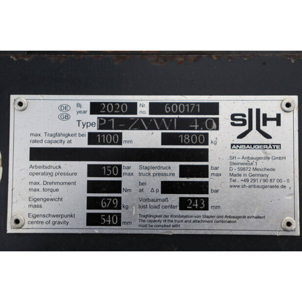 2020 Linde H35D-01-47964009