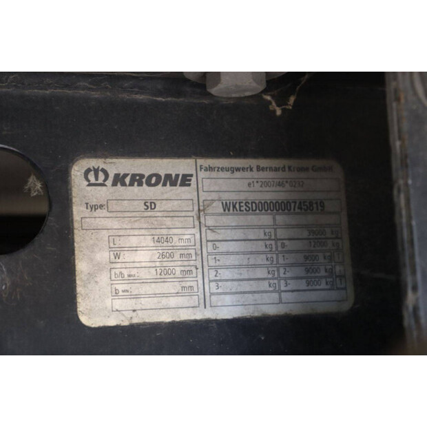 2017 Krone SD-47965224