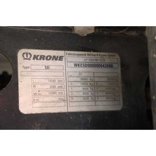 2015 Krone SD-47965355