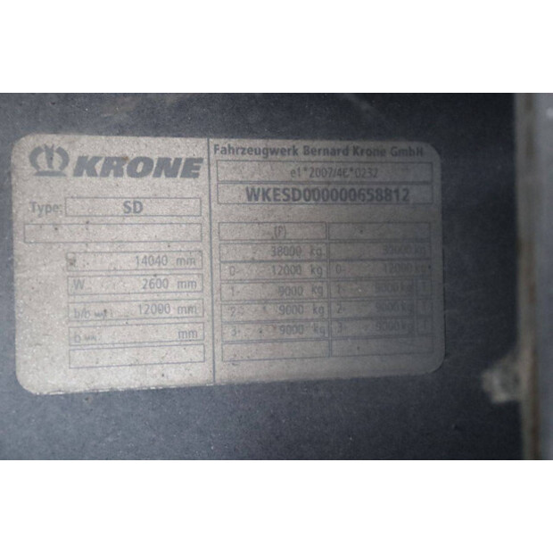 2015 Krone SD-47965597