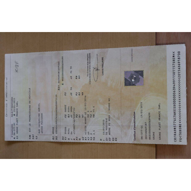 2015 Krone SD-47965600