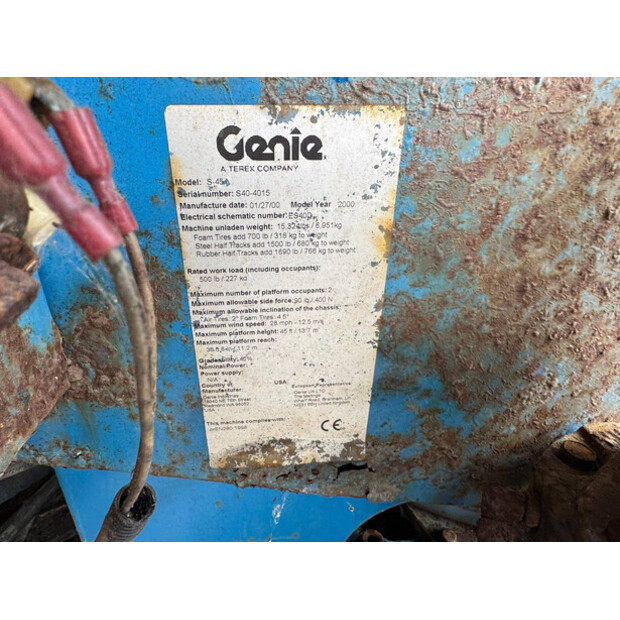 2000 Genie S45-48000783