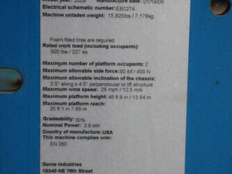 2009-genie-z45-25j-48000911