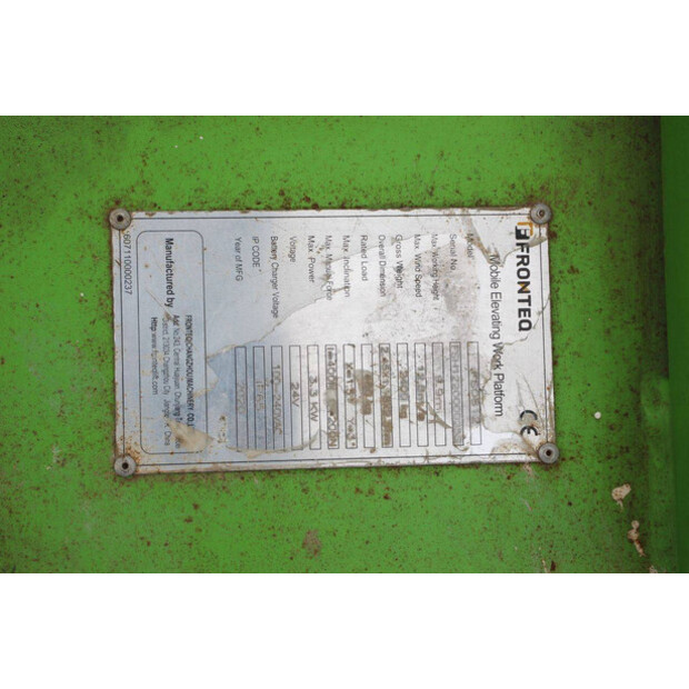 2020 Fronteq FS0812E-48001442