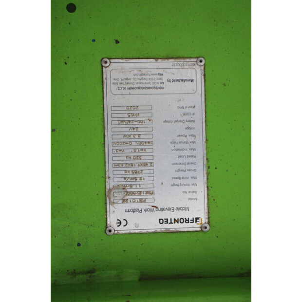 2020 Fronteq FS1012E-48001626