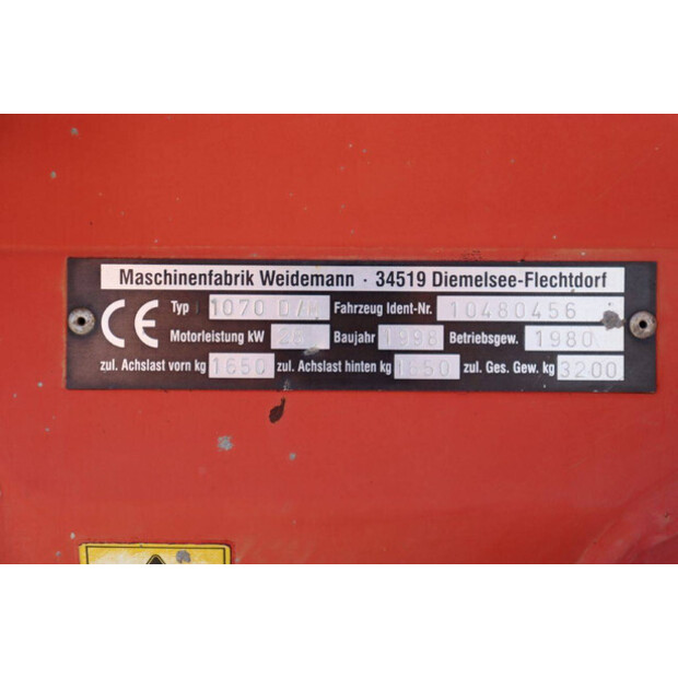 1998 Weidemann 1070 D/M-48008984
