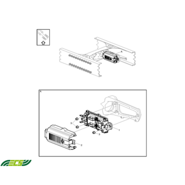 Renault EBS7 Brake ECU-48020737