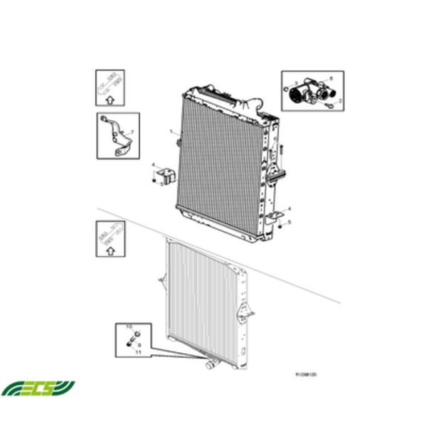 Renault Radiator Assembly-48020927
