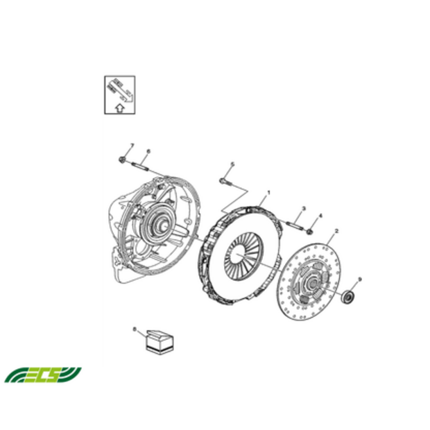 Volvo Clutch Assembly-48021219