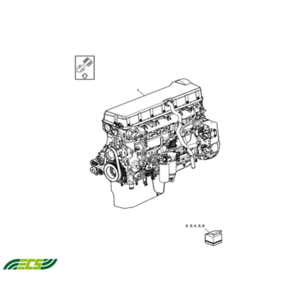 Volvo D13 Complete Engine-48021243
