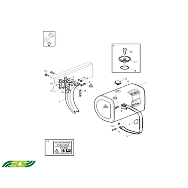 Volvo Fuel Tank-48021463