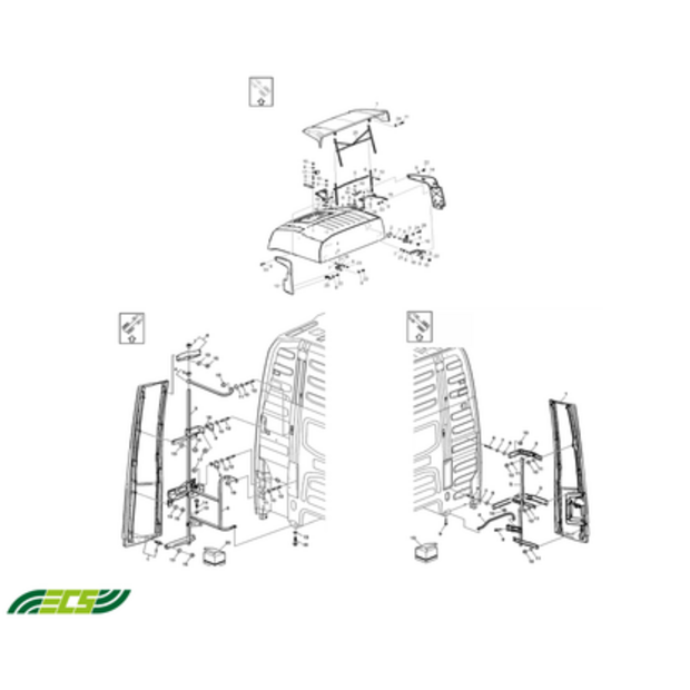 Volvo Half Cab Deflector-48021487