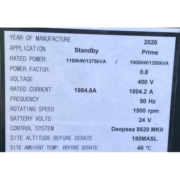 2026 كيومنز KTA50-G3-48030415