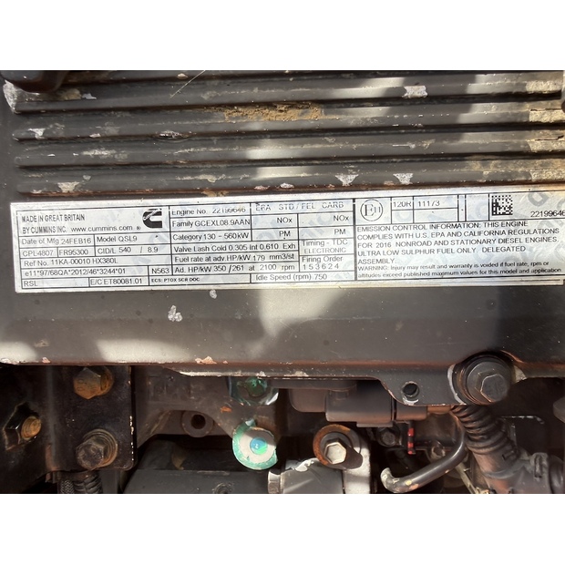 2016 هيونداي HX380L-48033726