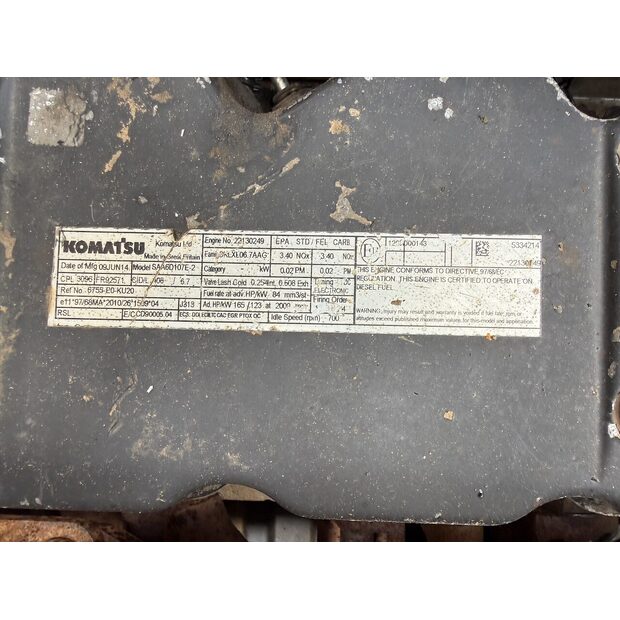 2016 Komatsu PC210LC-10-48034082