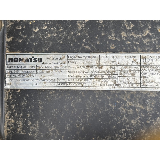 2019 Komatsu PC240LC-11-48034112