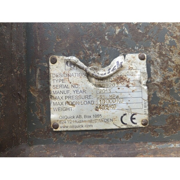 Quick coupler OilQuick Used-48037845