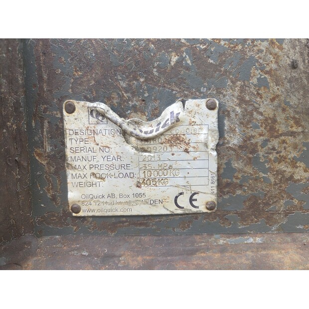 Quick coupler OilQuick Used-48037846
