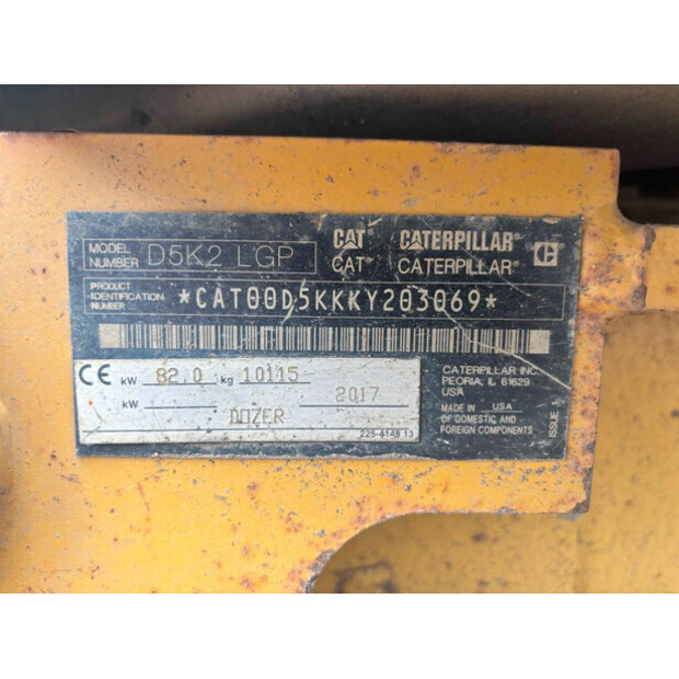 2017 Caterpillar D5K2 LGP-48059938