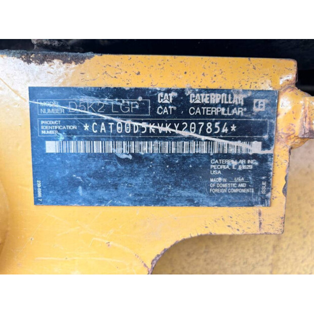 2019 Caterpillar D5K2 LGP-48059976