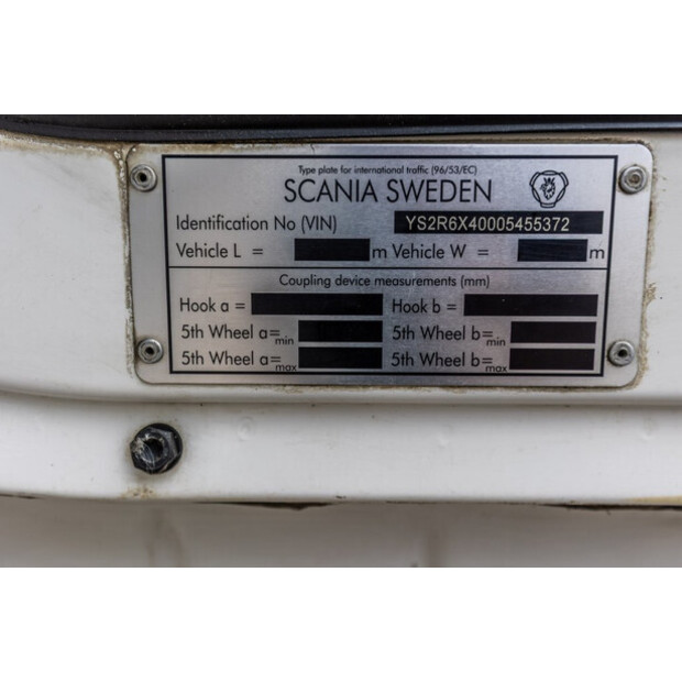 2017 Scania R580-48061012