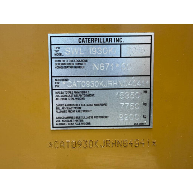 2014 Caterpillar 930K-48063793