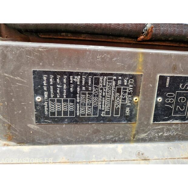 2009 CLAAS ERGOS 466-48078846