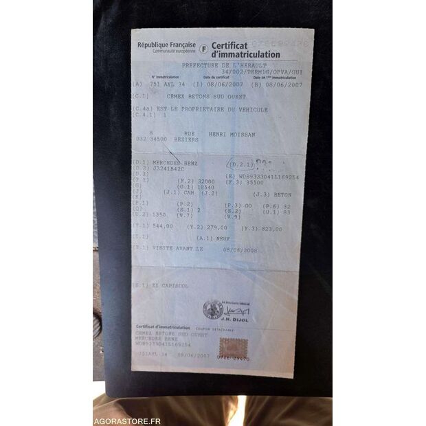 2007 مرسيدس بنز 3241-48080848
