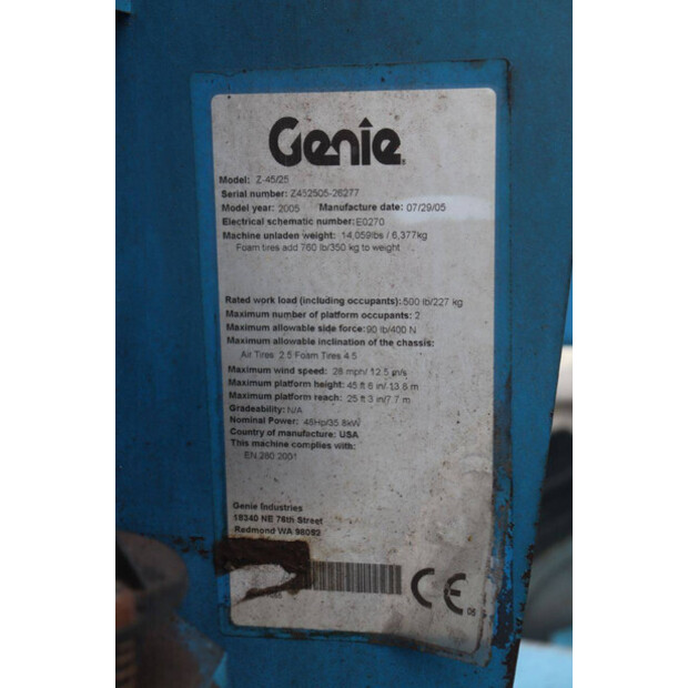 2005 Genie Z-45/25-48083749