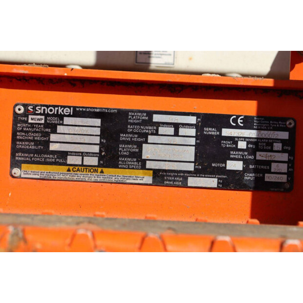 2016 Snorkel S4732E-48085356