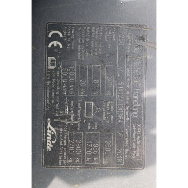 2018 Linde P250-48086652