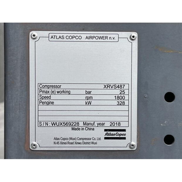 2018 Atlas-Copco XRVS 487-48088409