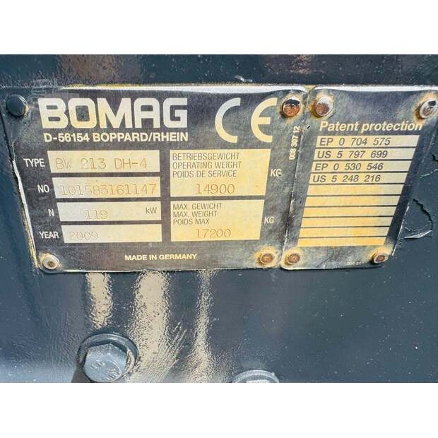 2009 بوماج BW213DH-4 BVC-48101871