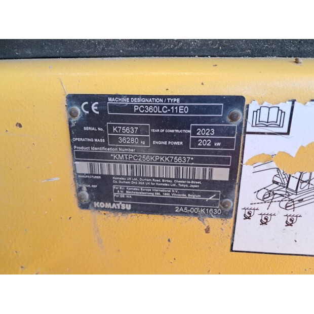2023 Komatsu PC360LC-11E0-48108831