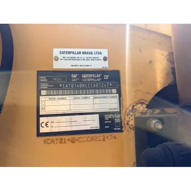 2005 كاتربيلر 140H II - CE-48129360