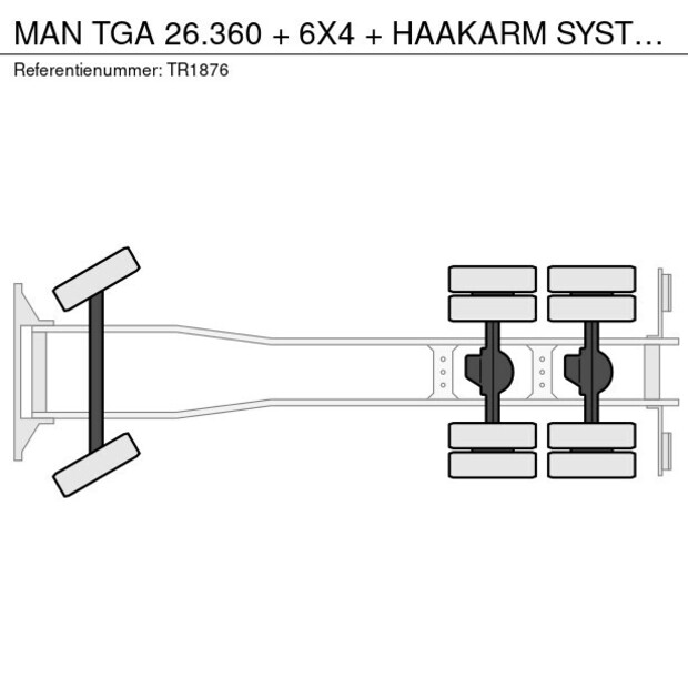 2007 MAN TGA 26.360-48129672