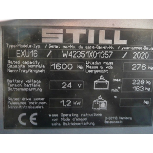 2021 Still EXU 16-48135579